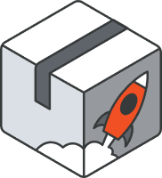 Box with Rocket Icon